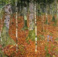 Cortijo con abedules Gustav Klimt